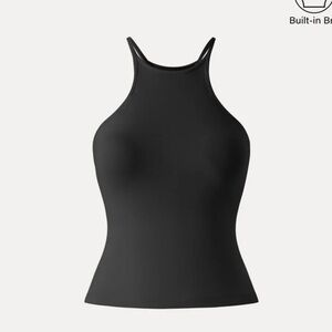 OGL Stretch Cotton Crew Neck and racerback Spaghetti Brami XS